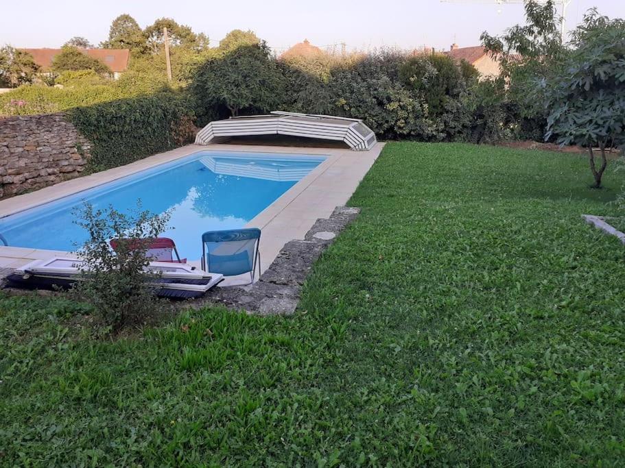 Le Cercotin Villa Moroges Bagian luar foto